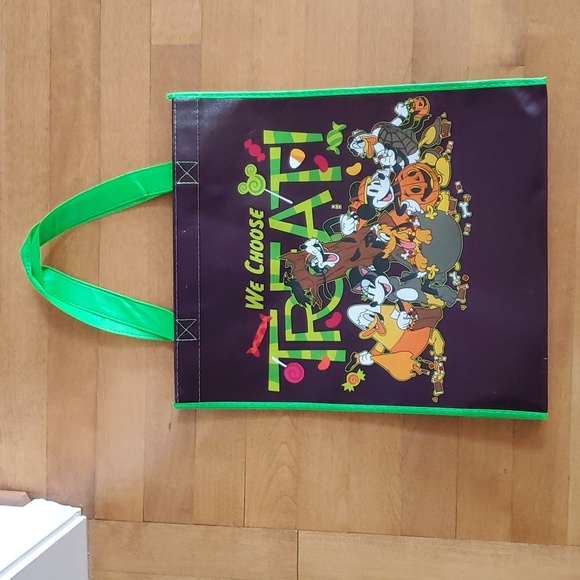 Disney Mickey Mouse & Friends Halloween We Choose Treat! Reusable Tote Bag NWT - Picture 4 of 4